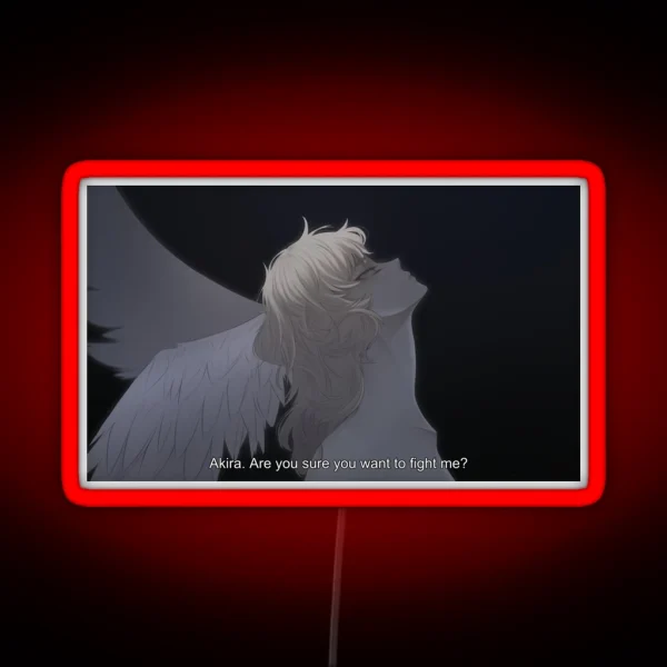 Ryo Asuka Satan Devilman Crybaby RGB Neon Sign