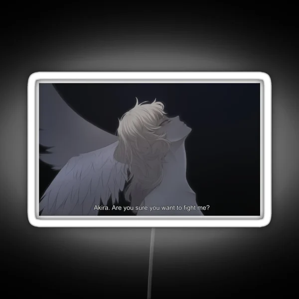 Ryo Asuka Satan Devilman Crybaby RGB Neon Sign