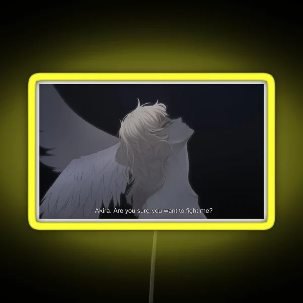 Ryo Asuka Satan Devilman Crybaby RGB Neon Sign