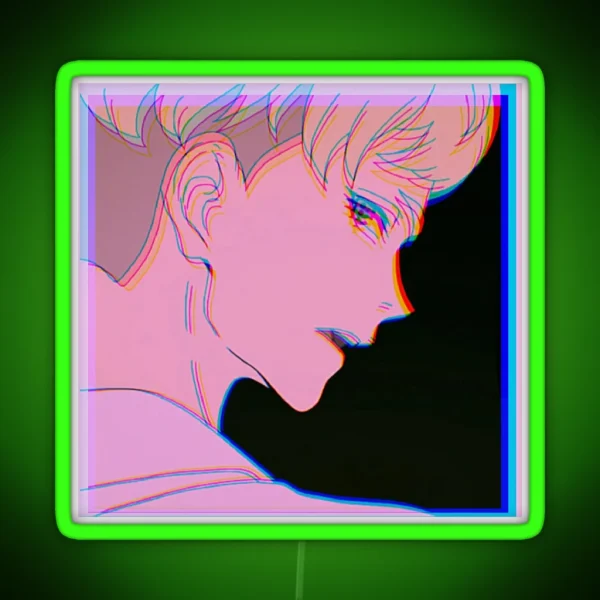 Ryo Asuka Vaporwave RGB Neon Sign