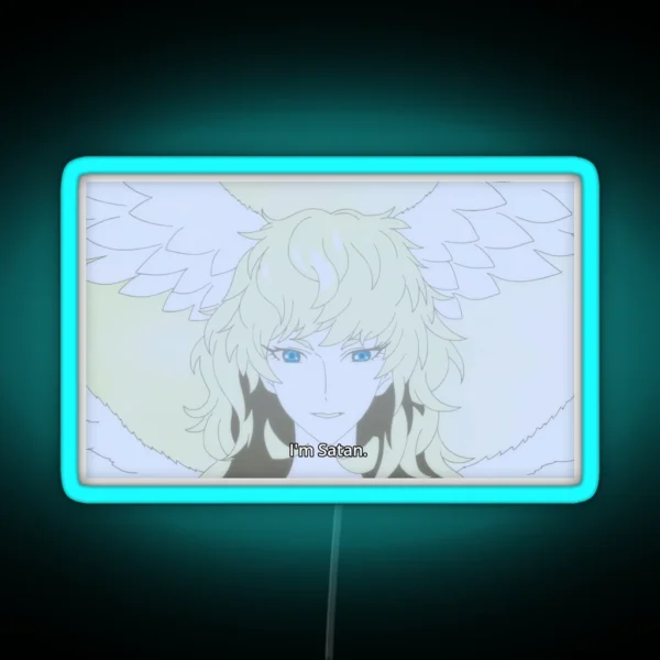 Ryo I M Satan RGB Neon Sign