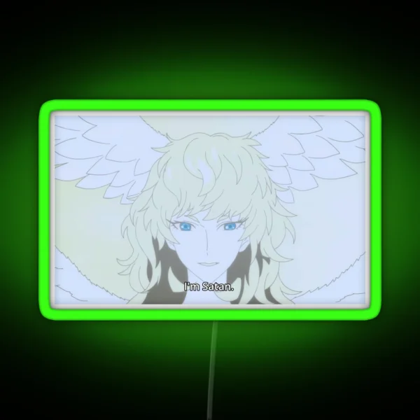 Ryo I M Satan RGB Neon Sign