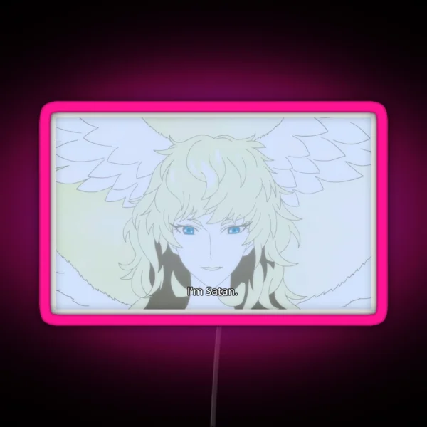 Ryo I M Satan RGB Neon Sign