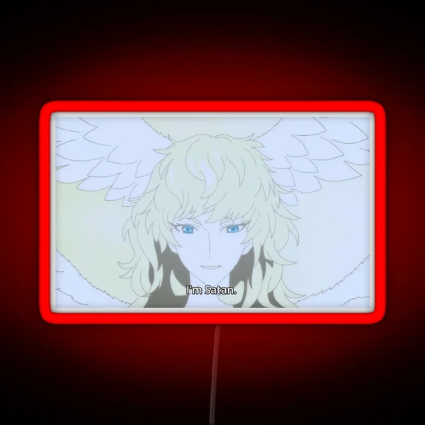 Ryo I M Satan RGB Neon Sign