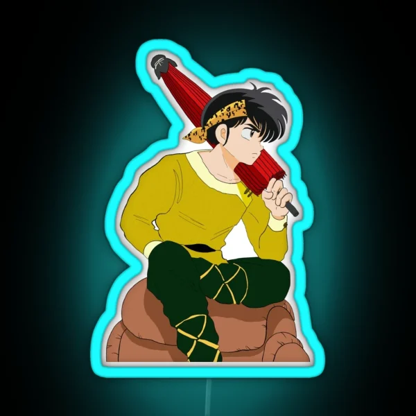 Ryoga Hibiki RGB Neon Sign