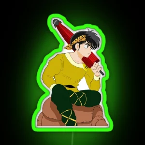 Ryoga Hibiki RGB Neon Sign
