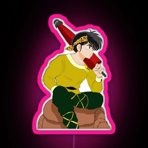 Ryoga Hibiki RGB Neon Sign