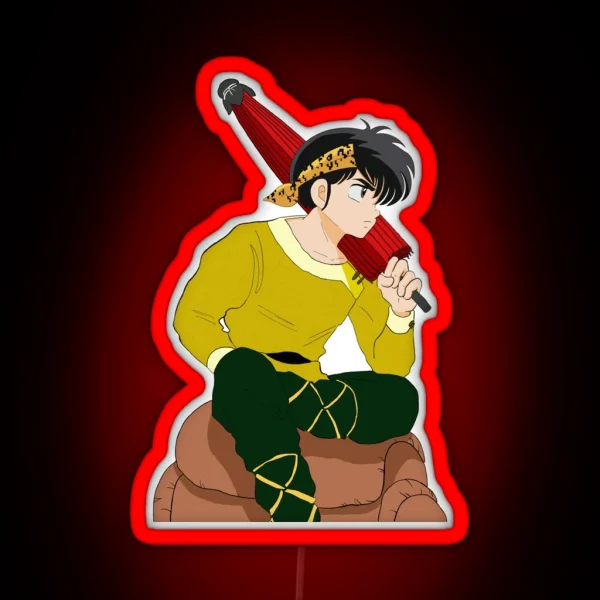Ryoga Hibiki RGB Neon Sign