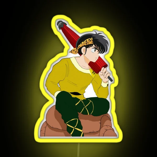 Ryoga Hibiki RGB Neon Sign