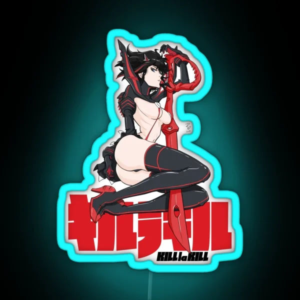 Ryuko Matoi Kill La Kill RGB Neon Sign