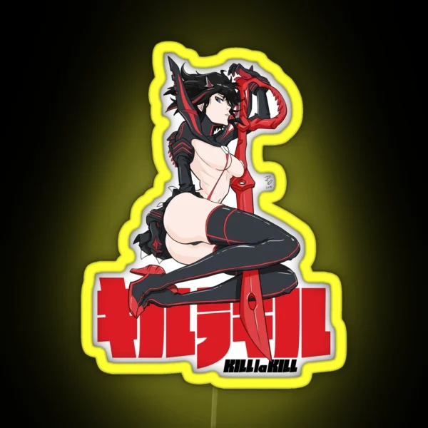 Ryuko Matoi Kill La Kill RGB Neon Sign