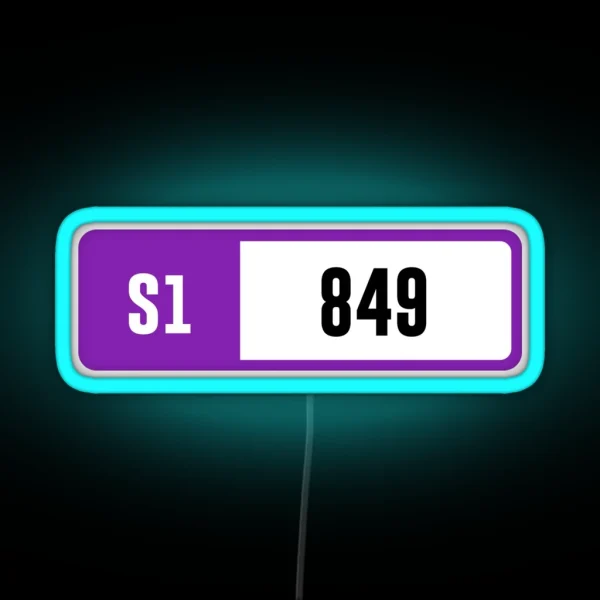 S1 849 Forza Performance Index RGB Neon Sign