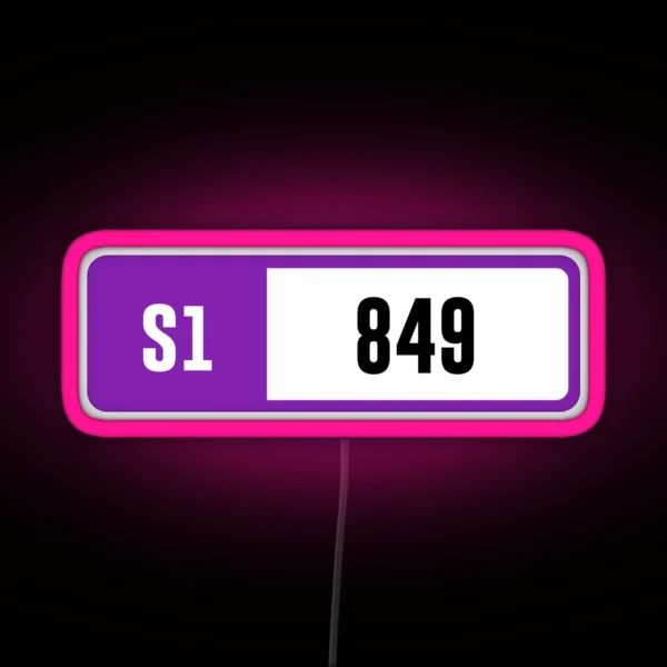 S1 849 Forza Performance Index RGB Neon Sign