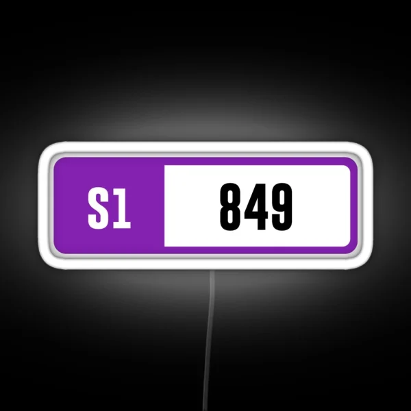 S1 849 Forza Performance Index RGB Neon Sign