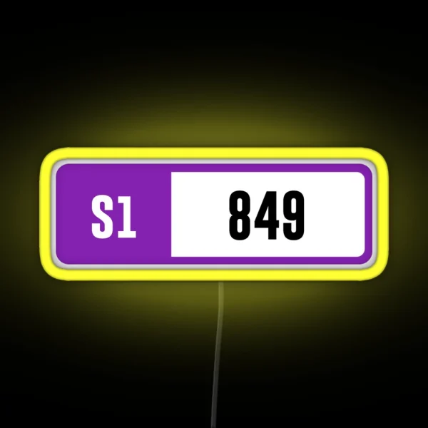 S1 849 Forza Performance Index RGB Neon Sign