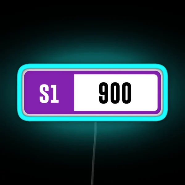 S1 900 Forza Performance Index RGB Neon Sign