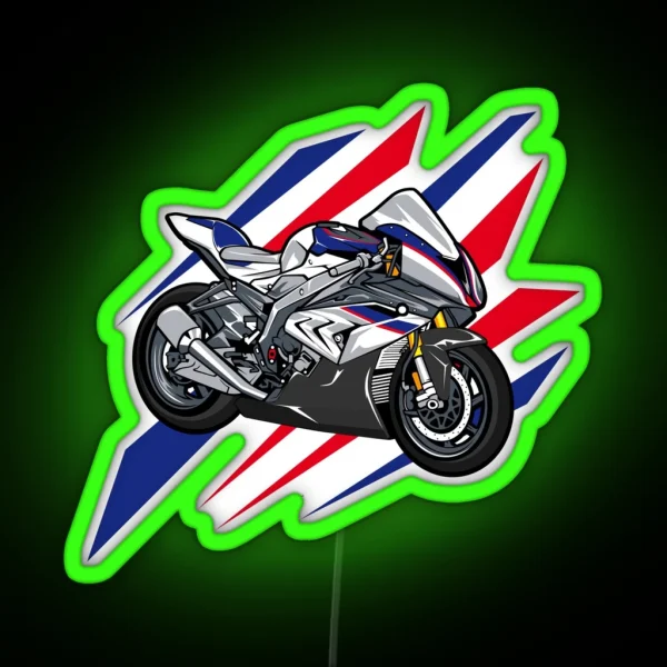 S1000rr Motorcycle Motorbike RGB Neon Sign