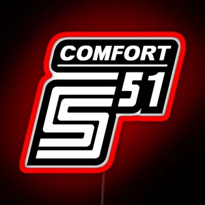 S51 Comfort Logo RGB Neon Sign