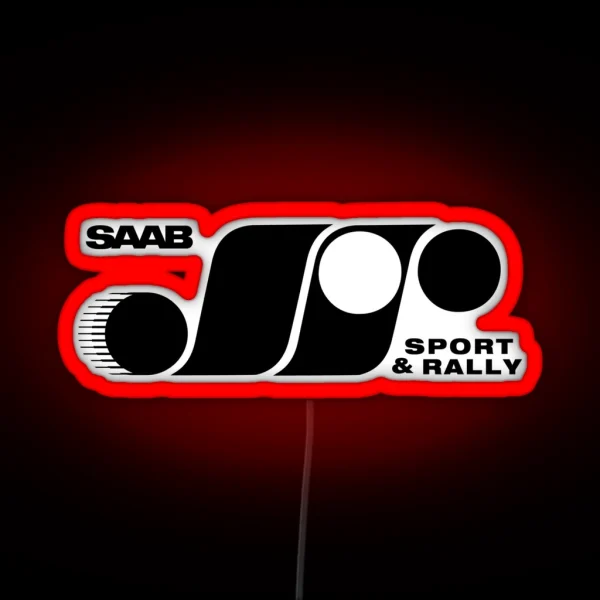 SAAB Rallyandsport RGB Neon Sign
