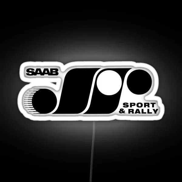 SAAB Rallyandsport RGB Neon Sign