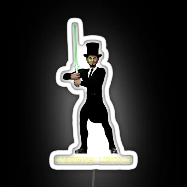 Saberham Lincoln RGB Neon Sign
