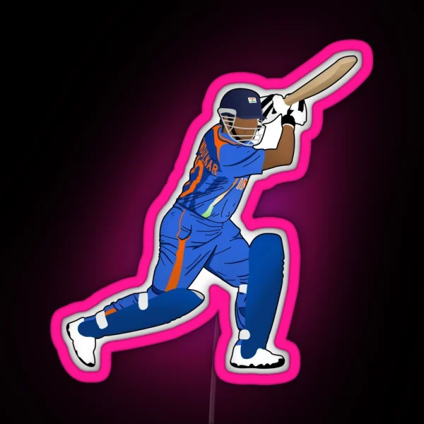 Sachin Tendulkar RGB Neon Sign