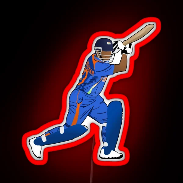 Sachin Tendulkar RGB Neon Sign
