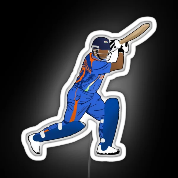 Sachin Tendulkar RGB Neon Sign