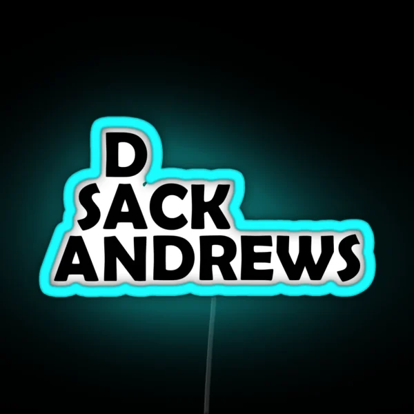 SACK DAN ANDREWS RGB Neon Sign