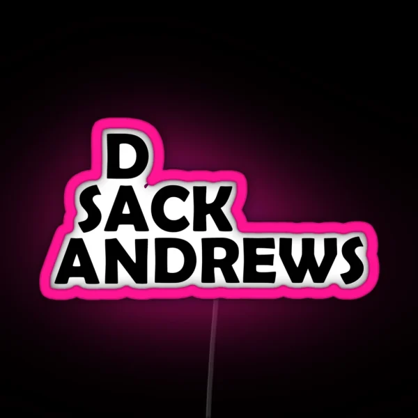 SACK DAN ANDREWS RGB Neon Sign