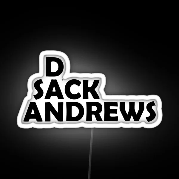 SACK DAN ANDREWS RGB Neon Sign