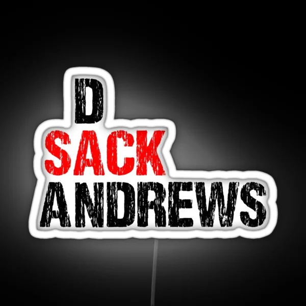 SACK DAN ANDREWS RGB Neon Sign