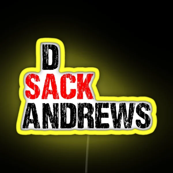 SACK DAN ANDREWS RGB Neon Sign
