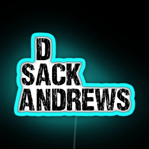 SACK DAN ANDREWS RGB Neon Sign