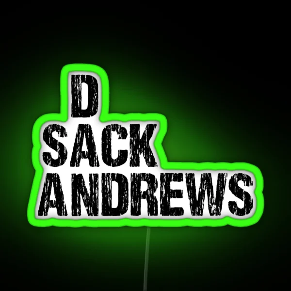 SACK DAN ANDREWS RGB Neon Sign