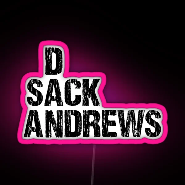 SACK DAN ANDREWS RGB Neon Sign