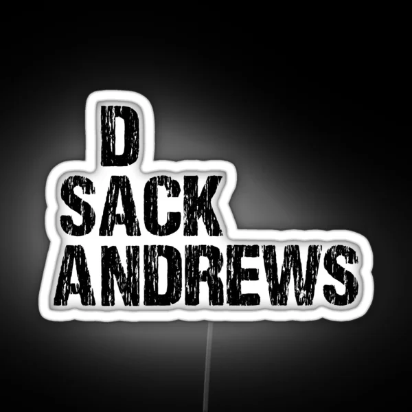 SACK DAN ANDREWS RGB Neon Sign