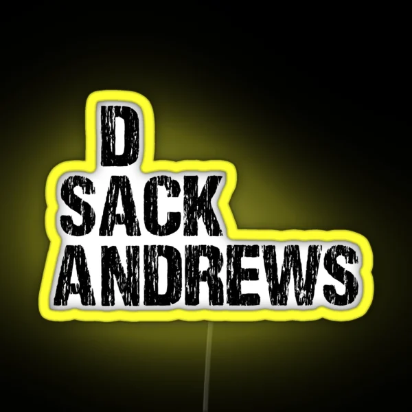 SACK DAN ANDREWS RGB Neon Sign