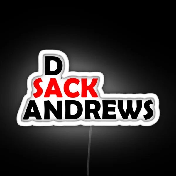 SACK DAN ANDREWS RGB Neon Sign