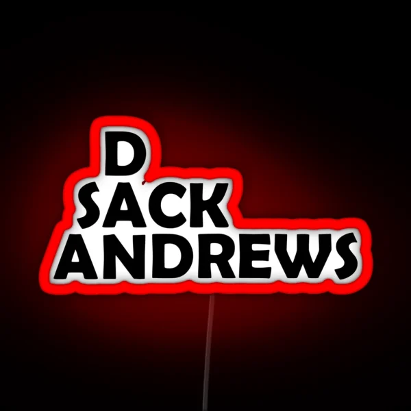 SACK DAN ANDREWS RGB Neon Sign