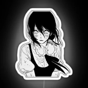 Sad Reze Manga RGB Neon Sign