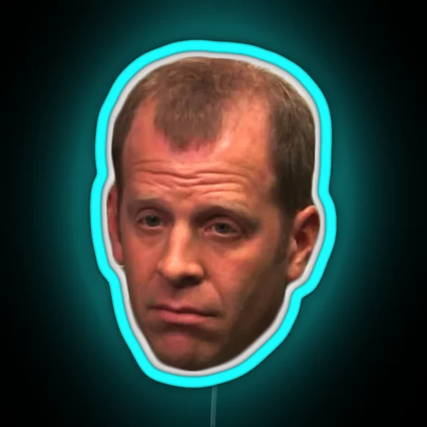 Sad Toby Flenderson RGB Neon Sign