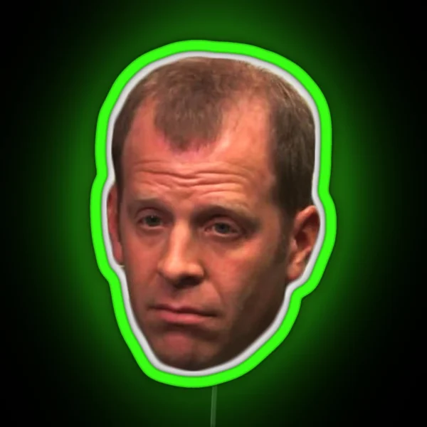Sad Toby Flenderson RGB Neon Sign