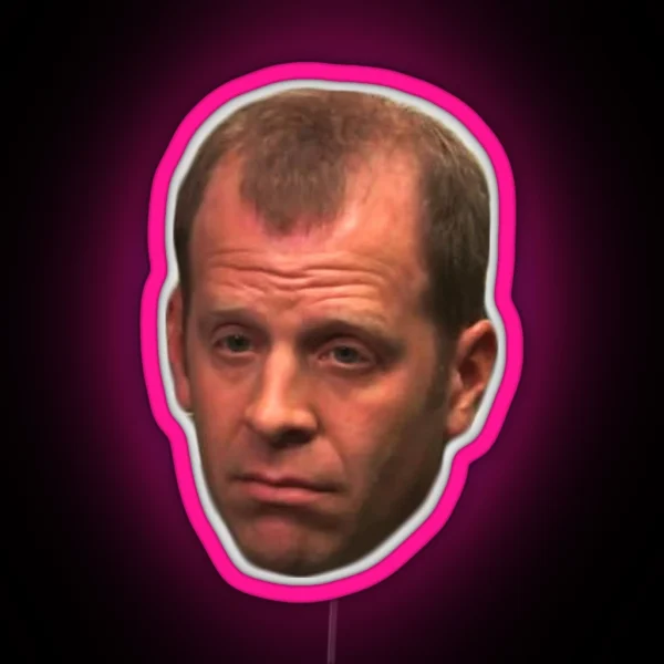 Sad Toby Flenderson RGB Neon Sign