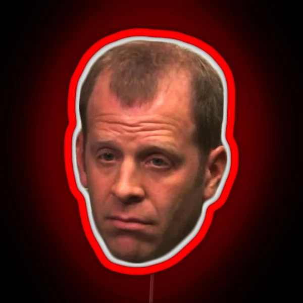Sad Toby Flenderson RGB Neon Sign