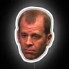sad toby flenderson rgb neon sign retro style vintage neon lighting