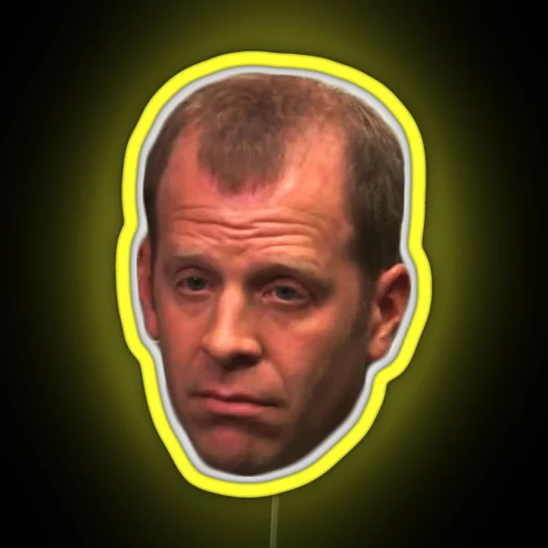 Sad Toby Flenderson RGB Neon Sign