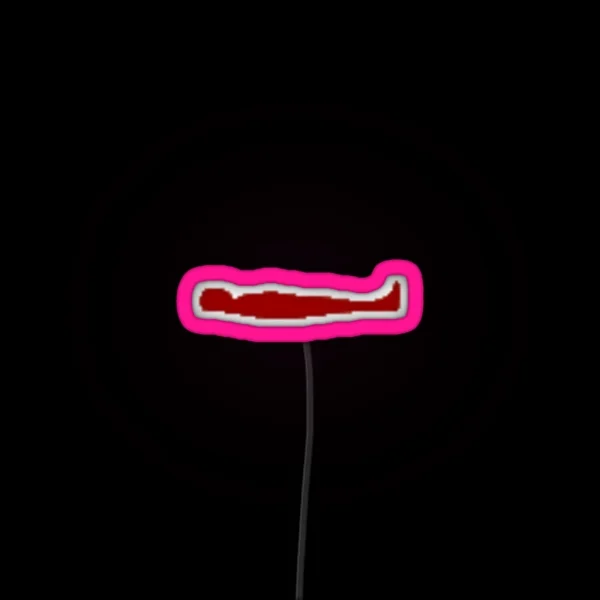 Saddam Hussein Hiding RGB Neon Sign
