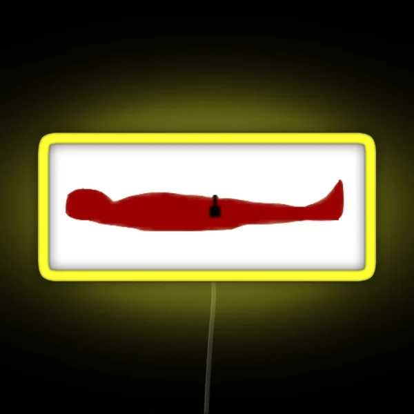 Saddam Hussein S Hiding Spot Reddit RGB Neon Sign