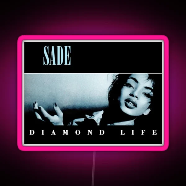Sade Diamond Life RGB Neon Sign